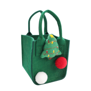 Holiday Snack Bags for Lollipops and Candies, Reusable Christmas Gift Bags