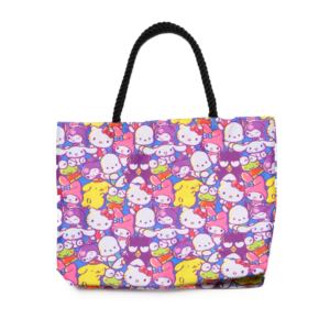 Sanrio Hello Kitty Tote Bag Beach Carry-on Rope Women's Pochaco Kuromi