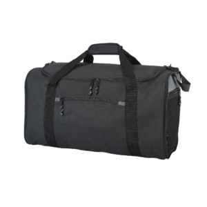 Collapsible Sport and Travel Duffel Bag, Black